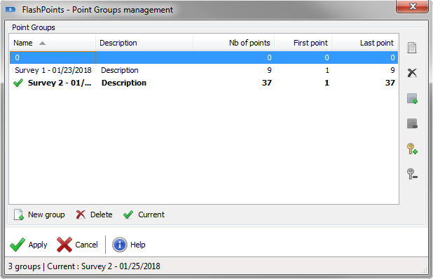 Point Groups Manager 