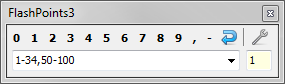 Points Number input box